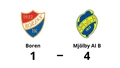 Andréa Elf målskytt när Boren förlorade