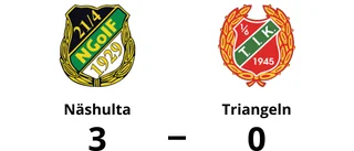 Seger för Näshulta hemma mot Triangeln