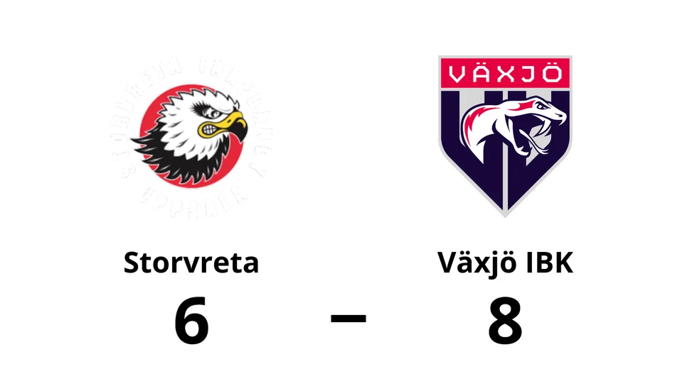 Storvreta förlorade mot Växjö IBK