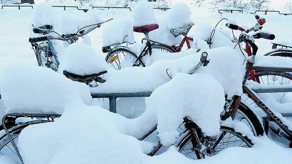 Det kommer fortsätta falla snö över länet i veckan.