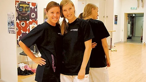 Emelie Johansson och Tess Göthe driver båda företag inom dans.