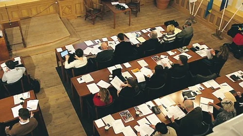 Kommunfullmäktige kunde ta del av preliminära siffror i bokslutet om man ville.