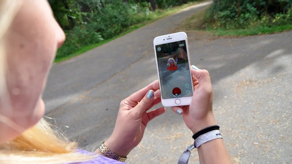 Alla här spelar Pokémon. Foto: Carl Truls Prütz