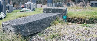 Välter ostabila gravstenar