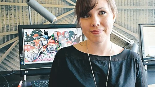 Projektledaren Elin Kusmin.