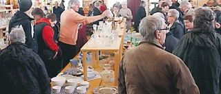 Välbesökt loppis i Virserum