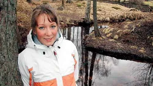 Mycket vatten vill Therese Mörnwall ha i sin trädgård. Nu har hon dessutom fått chansen att bygga upp sin drömträdgård på en mässa i Jönköping.