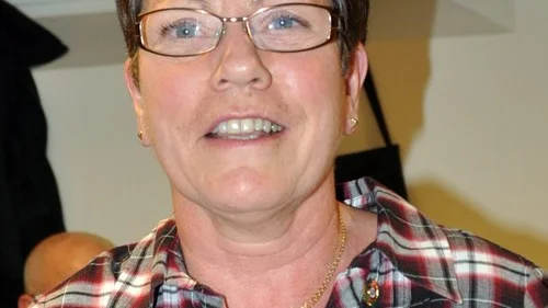 Marita Landqvist fick guldnål.