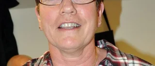 Marita fick motta guldnål med lagerkrans