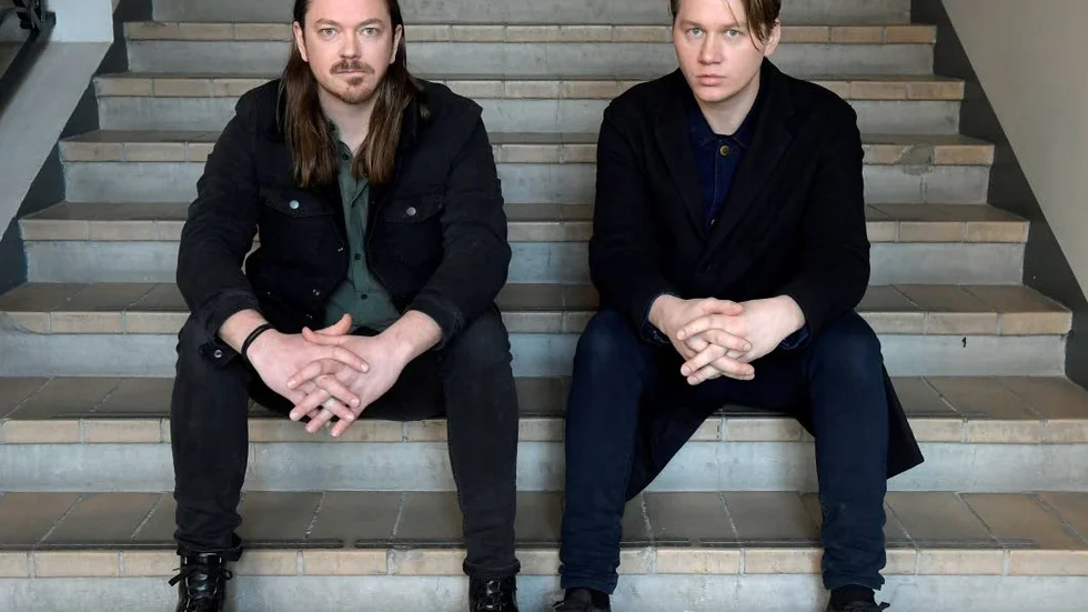 Oskar "Ossi" Bonde och John Engelbert i Johnossi.
