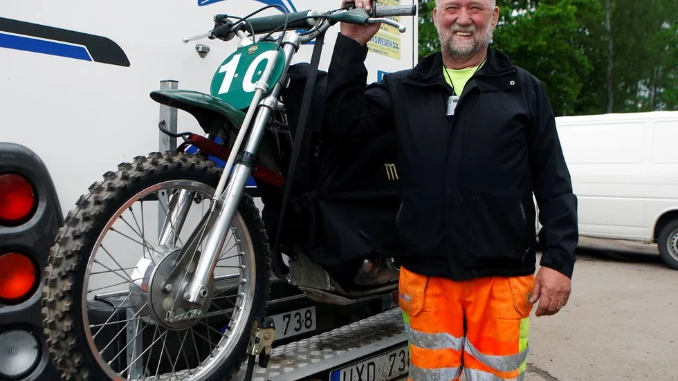Veteran. Motocross är Sören Johanssons grej. I helgen väntar tävlingar i Tyskland