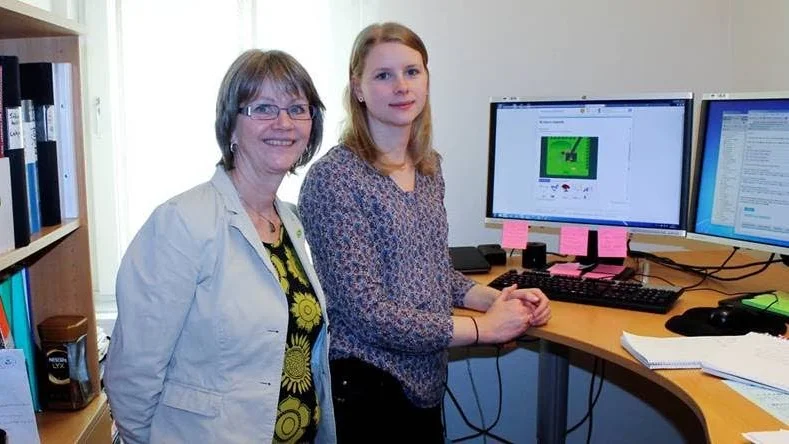 Agneta Niklasson och Maria Gunnarsson.