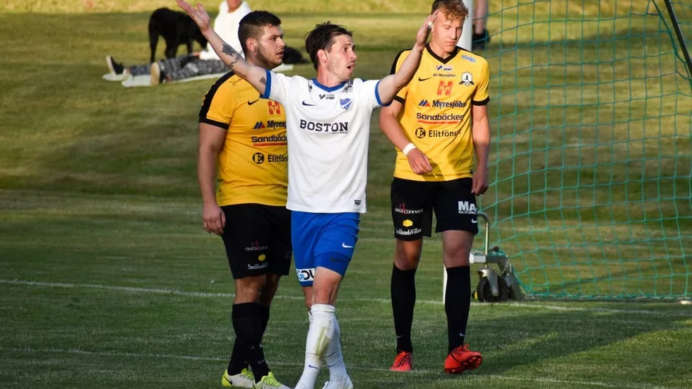 Gustavo Borges gjorde tre assist för Tuna mot Bäckseda.