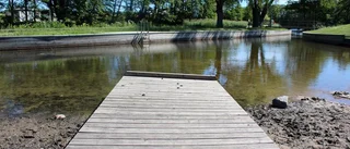 Otjänligt vatten på Linköpingsbad