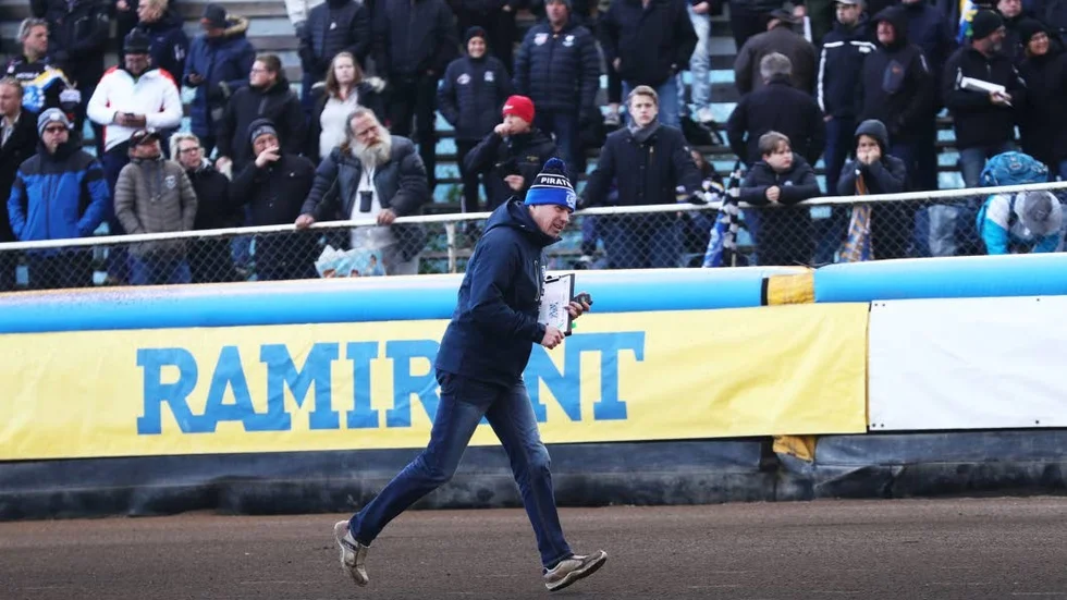 Fredrik Staaf, lagledare Piraterna.