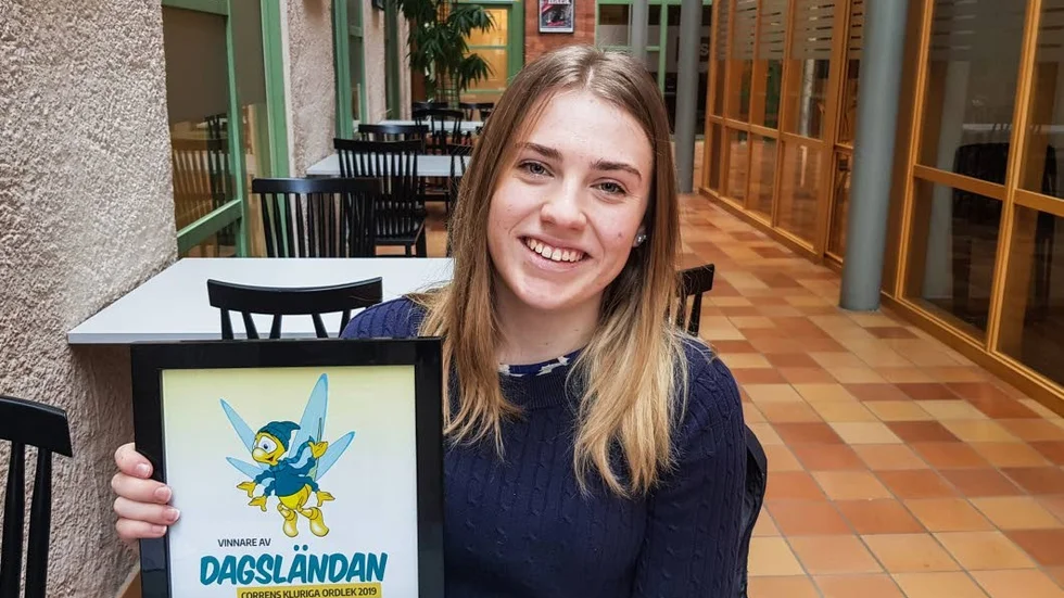 Julia Knutsson tog hem årets Dagssländan efter bra samarbete med sin mamma Maria.