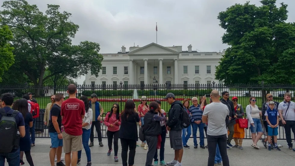 Vita Huset i Washington.