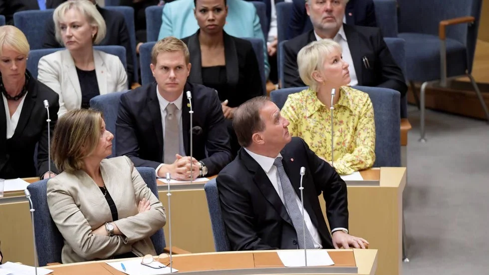 Stefan Löfven fick se sig bli bortröstad från statsministerposten på tisdagen.