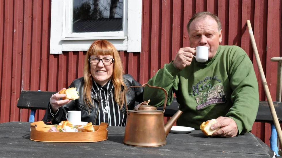 MYCKET JOBB. Maja Mella och nyvalde ordföranden Bengt Niska planerar för många aktiviteter som främjar ursprungsbefolkningen i bland annat Tornedalen.