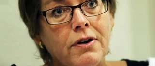Kommunalrådet Marita Karlsson kan petas