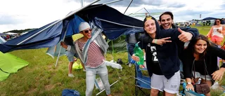 Festivaldeltagarna på plats - festen kan börja!