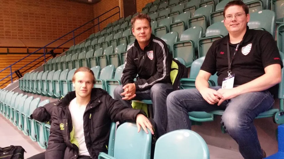 Jesse Andersson, Jan Svensson och Stefan Hedlund.
Foto: Marcus Nyenger
