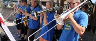 Musiken gläder Ödeshög i sommarvärmen