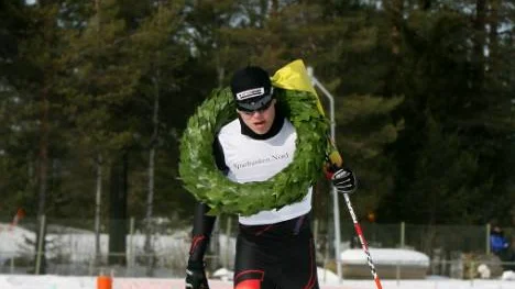 "Det var gasen i botten". Det säger segraren Ari Luusaua, som satte nytt tävlingsrekord.