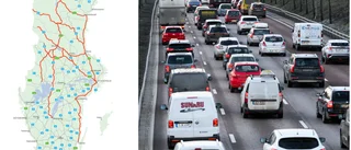 Här är påskens tyngst trafikerade vägar