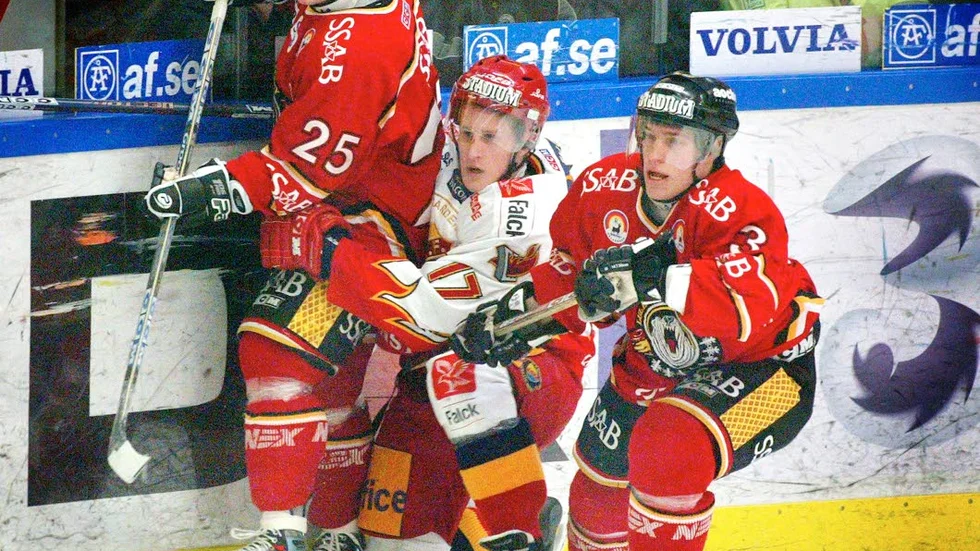 Jonathan Hedström i en match mot Luleå.