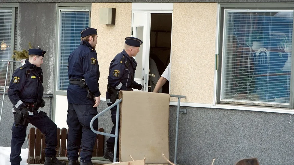 Knivdåd på Kallkällan.