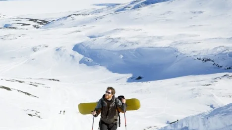 Ett 27 kilometer långt skidspår från Riksgränsen till Björkliden går via Låktatjåkko (bilden).foto: pär bäckström