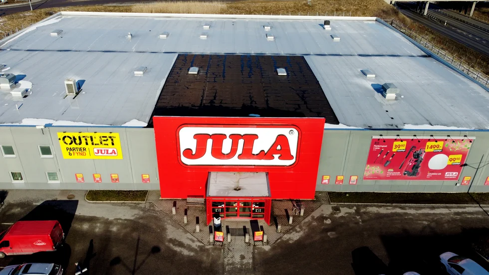 Jula visar intresse för Gällivare. Här ett av kedjans många varuhus i Sverige.