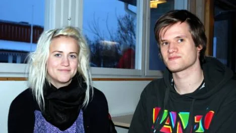 Evelyn Lindgren och Oskar Eriksson ser fram emot fredagens gala.  FOTO: ANNETH ERIKSSON