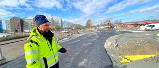 Rondellbygget blir inte helt färdigt förrän i juni
