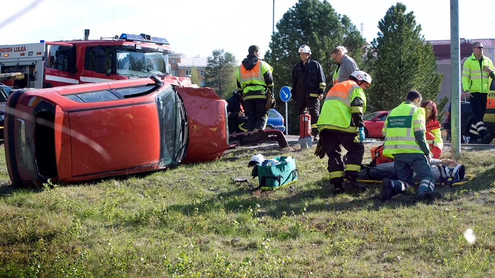 väderleden trafikolycka