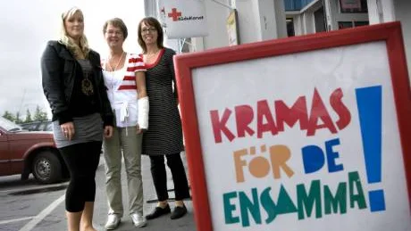 Caroline Holmgren, Ylva Löwenborg och Ingela Hermansson har kunnat se att återföreningarna är en viktig förutsättning för att flyktingar ska kunna ska sig ett liv i Luleå.