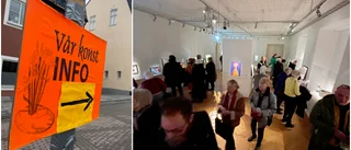 Invigningen av Vår konst lockade storpublik