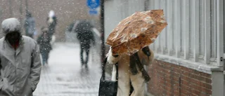 I helgen kommer snön