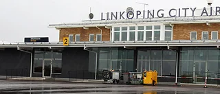 Gripen fick problem före landning