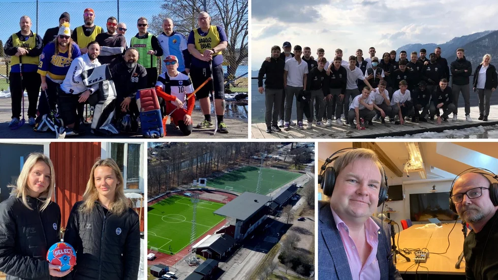 Skvallerspalten vecka 15. Vykort från Påskasmällen, landhockeyn i Tegelviken. Vykort också från Maifs U17-lag på träningsläger i Serbien. Mer stoff om systrarna Tvedsjö, skolor är intresserade av Maifs gamla konstgräs, och läs mer om ÖFF:s domarbas Bernt Gustavsson som var poddgäst senast.