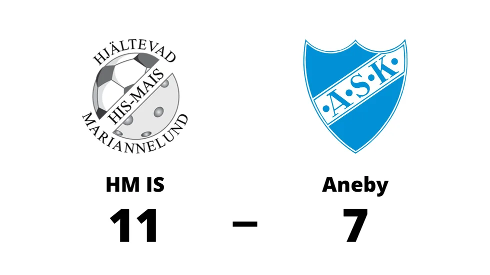 Hjältevad Mariannelunds IS vann mot Aneby SK