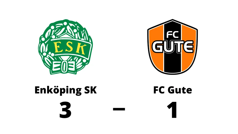 Enköpings SK FK vann mot FC Gute