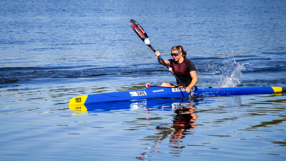 Melina Andersson tog ett nytt VM-guld på torsdagen.