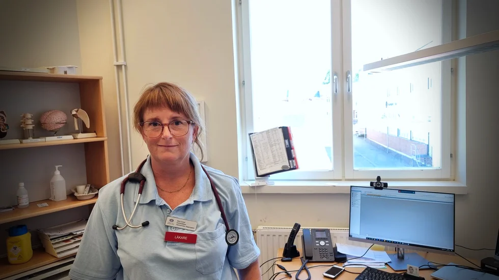 Stina Schell är läkare på Bagaregatans vårdcentral i Nyköping.