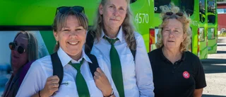 Annica och Ulrica bryter ny mark: "Fler kvinnor borde köra buss"