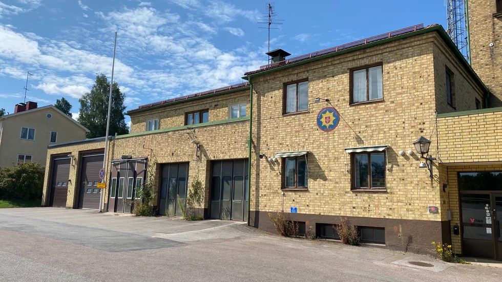 Kisas brandstation står nu tom och framtiden är oviss. 