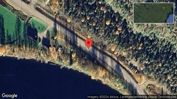 Singelolycka påverkar trafiken på väg 374
