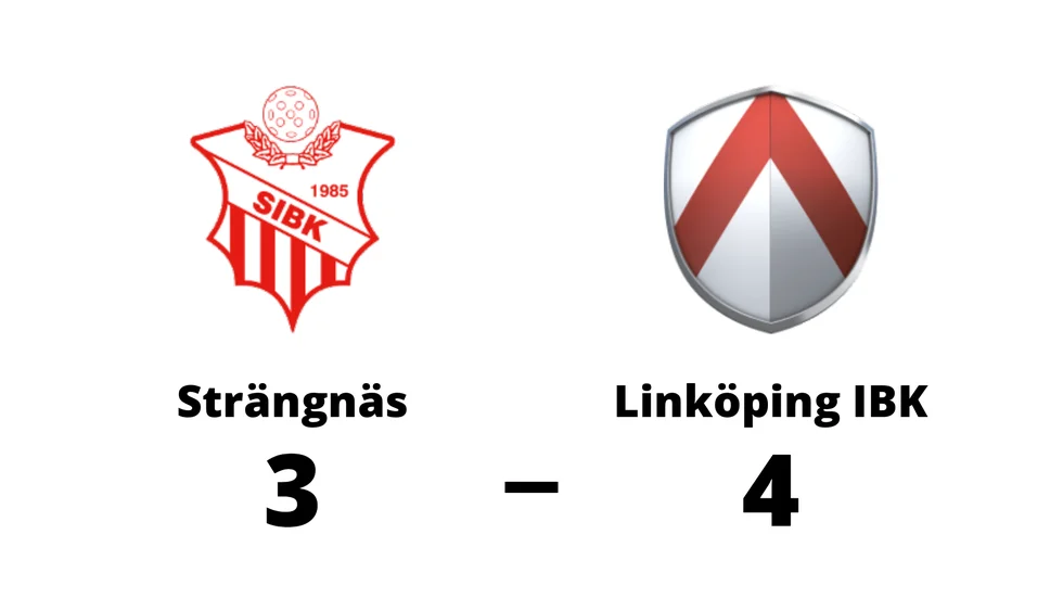 Strängnäs IBK förlorade mot Linköping IBK Ungdom