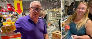 Piteåborna skyndade för att köpa sin surströmming
